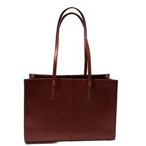 WILSON LEATHER Executive LARGE Tote Handbag Bag Briefcase Purse Bronze Pink